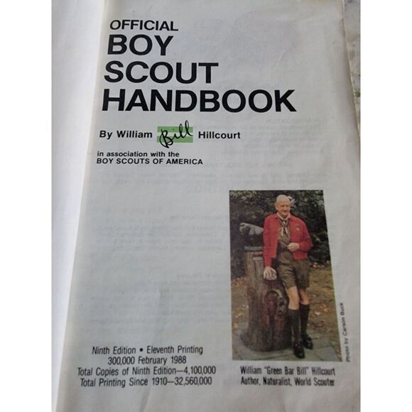 Misc Lot Of 11 Boy Scout Patches ‎ & A Boy Scout Handbook All 1990's Vintage - Picture 3 of 8